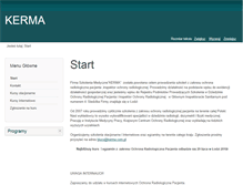 Tablet Screenshot of kerma.com.pl